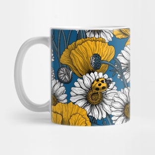 The meadow in yellow and blue Mug